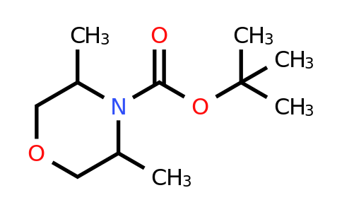 CAS 942309-59-3 | tert-butyl 3,5-dimethylmorpholine-4-carboxylate