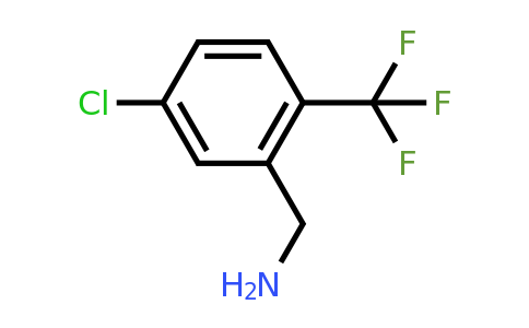 CAS 942319-05-3 | (5-Chloro-2-(trifluoromethyl)phenyl)methanamine