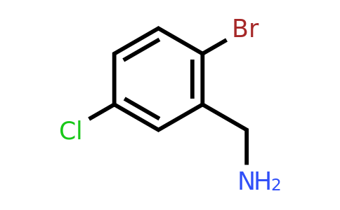CAS 942400-60-4 | (2-Bromo-5-chlorophenyl)methanamine