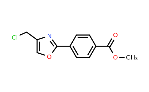 CAS 942404-59-3 | methyl 4-[4-(chloromethyl)-1,3-oxazol-2-yl]benzoate