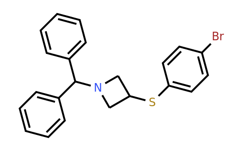 CAS 942473-77-0 | 1-Benzhydryl-3-(4-bromophenylthio)azetidine