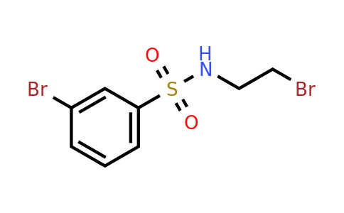 CAS 942473-78-1 | 3-Bromo-N-(2-bromoethyl)benzenesulfonamide