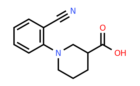 CAS 942474-51-3 | 1-(2-Cyanophenyl)piperidine-3-carboxylic acid