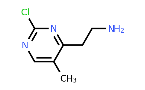 CAS 942492-65-1 | 2-(2-Chloro-5-methylpyrimidin-4-yl)ethanamine