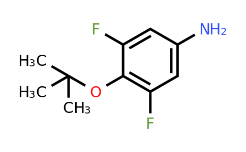 CAS 942615-17-0 | 4-(tert-butoxy)-3,5-difluoroaniline