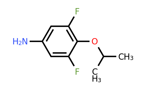 CAS 942615-18-1 | 3,5-difluoro-4-(propan-2-yloxy)aniline