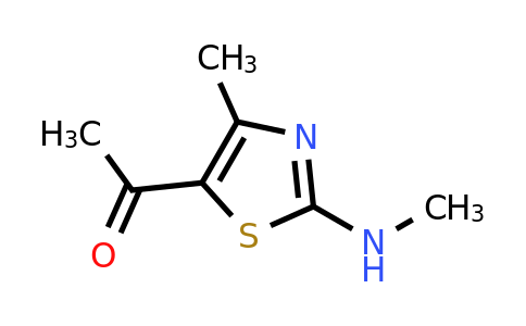 CAS 94284-66-9 | 1-(4-Methyl-2-(methylamino)thiazol-5-YL)ethanone