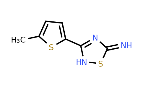 CAS 942890-87-1 | 3-(5-Methylthiophen-2-yl)-2,5-dihydro-1,2,4-thiadiazol-5-imine