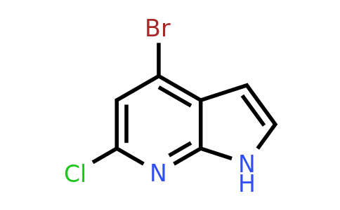 4-bromo-6-chloro-1H-pyrrolo[2,3-b]pyridine