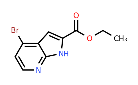 CAS 942920-55-0 | Ethyl 4-bromo-1H-pyrrolo[2,3-B]pyridine-2-carboxylate