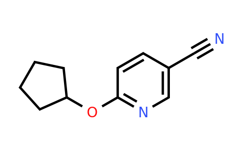 CAS 942938-37-6 | 6-(Cyclopentyloxy)nicotinonitrile