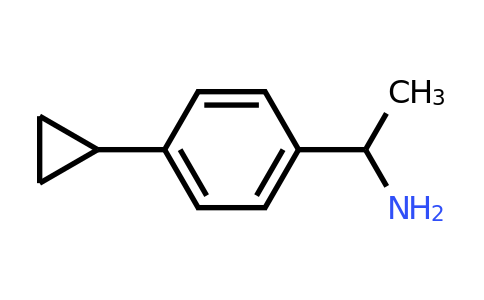 CAS 942938-63-8 | 1-(4-cyclopropylphenyl)ethan-1-amine