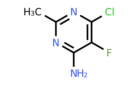 CAS 943006-45-9 | 6-Chloro-5-fluoro-2-methylpyrimidin-4-amine