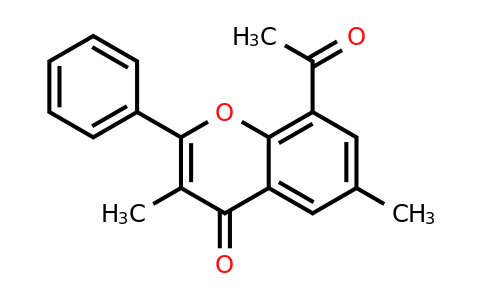 CAS 94305-53-0 | 8-acetyl-3,6-dimethyl-2-phenyl-chromen-4-one