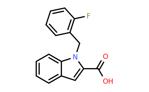 CAS 943109-61-3 | 1-[(2-Fluorophenyl)methyl]-1H-indole-2-carboxylic acid