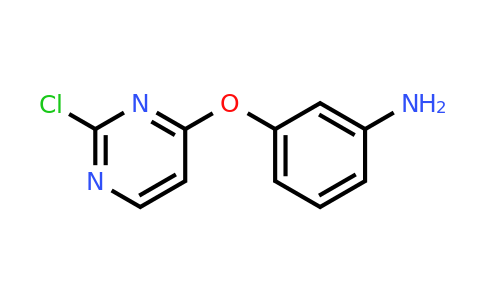 CAS 943314-62-3 | 3-((2-Chloropyrimidin-4-yl)oxy)aniline