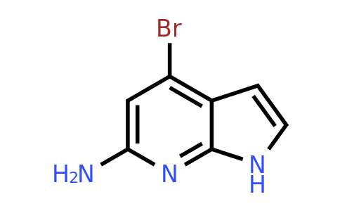 CAS 943323-55-5 | 4-bromo-1H-pyrrolo[2,3-b]pyridin-6-amine