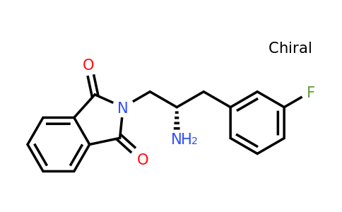 CAS 943325-38-0 | (S)-2-(2-Amino-3-(3-fluorophenyl)propyl)isoindoline-1,3-dione