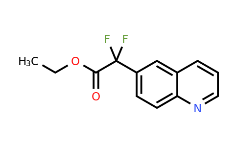 CAS 943541-40-0 | Ethyl 2,2-difluoro-2-(quinolin-6-yl)acetate