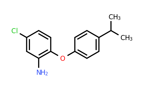 CAS 943619-24-7 | 5-Chloro-2-(4-isopropylphenoxy)aniline