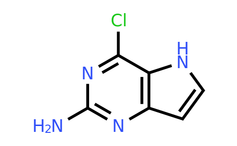 4-chloro-5H-pyrrolo[3,2-d]pyrimidin-2-amine