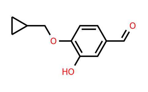CAS 943749-55-1 | 4-(Cyclopropylmethoxy)-3-hydroxybenzaldehyde