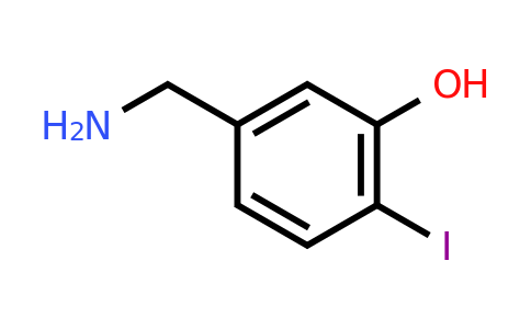 CAS 943749-98-2 | 5-(Aminomethyl)-2-iodophenol