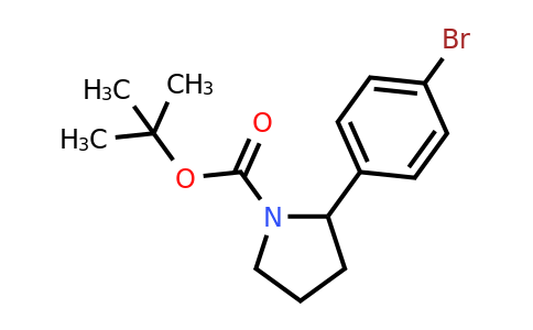 CAS 943750-38-7 | 2-(4-Bromo-phenyl)-pyrrolidine-1-carboxylic acid tert-butyl ester
