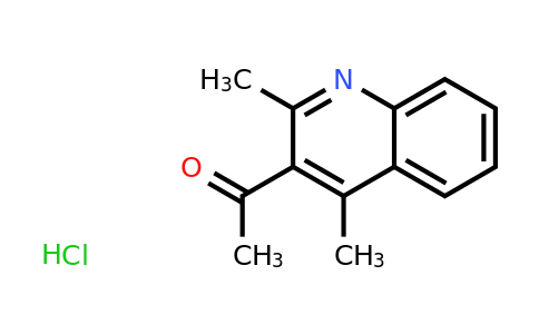 CAS 943825-10-3 | 1-(2,4-Dimethylquinolin-3-yl)ethanone hydrochloride