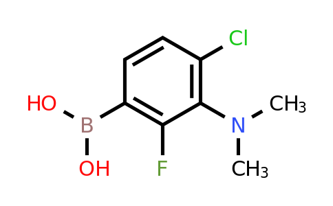 CAS 943831-08-1 | (4-Chloro-3-(dimethylamino)-2-fluorophenyl)boronic acid