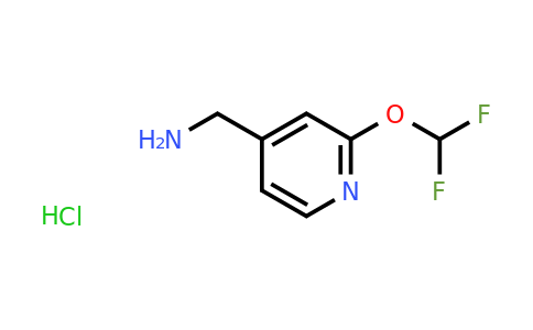 CAS 943843-27-4 | (2-(Difluoromethoxy)pyridin-4-yl)methanamine hydrochloride
