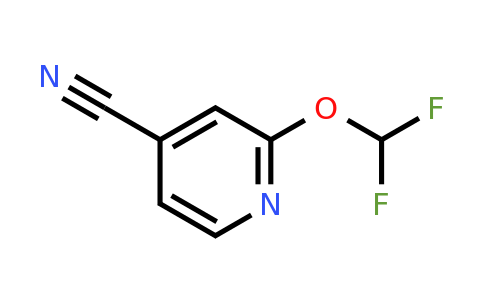 CAS 943845-24-7 | 2-(Difluoromethoxy)isonicotinonitrile