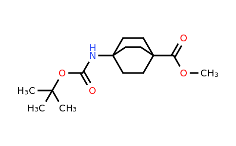 CAS 943845-74-7 | methyl 4-{[(tert-butoxy)carbonyl]amino}bicyclo[2.2.2]octane-1-carboxylate