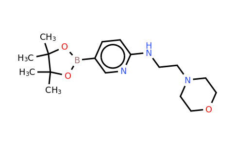 CAS 943911-64-6 | 2-(2-Morpholinoethylamino)pyridine-5-boronic acid, pinacol ester