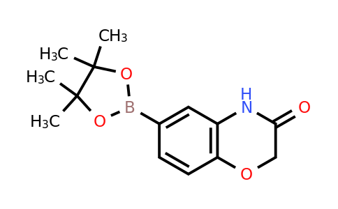 CAS 943994-02-3 | 6-(4,4,5,5-tetramethyl-1,3,2-dioxaborolan-2-yl)-2H-benzo[b][1,4]oxazin-3(4H)-one