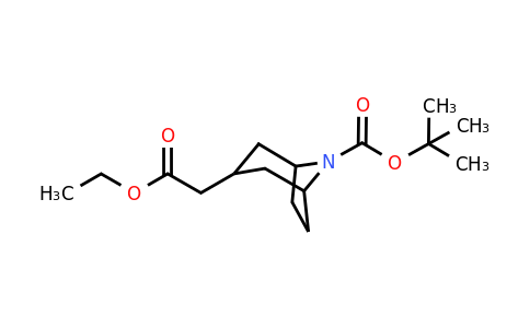CAS 944086-55-9 | tert-butyl 3-(2-ethoxy-2-oxoethyl)-8-azabicyclo[3.2.1]octane-8-carboxylate