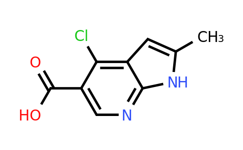 CAS 944123-14-2 | 4-chloro-2-methyl-1H-pyrrolo[2,3-b]pyridine-5-carboxylic acid