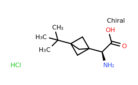 CAS 944278-22-2 | (2S)-2-amino-2-(3-tert-butyl-1-bicyclo[1.1.1]pentanyl)acetic acid;hydrochloride