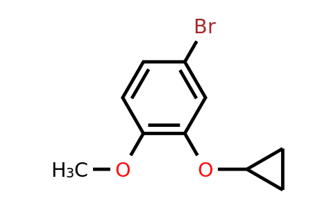 CAS 944333-99-7 | 4-Bromo-2-cyclopropoxy-1-methoxybenzene