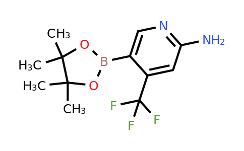 CAS 944401-57-4 | 5-(4,4,5,5-Tetramethyl-1,3,2-dioxaborolan-2-yl)-4-(trifluoromethyl)pyridin-2-amine