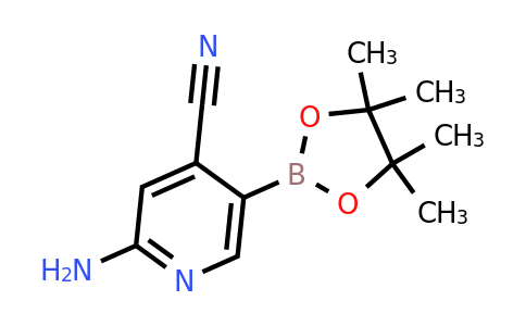 CAS 944401-73-4 | 2-amino-5-(4,4,5,5-tetramethyl-1,3,2-dioxaborolan-2-yl)isonicotinonitrile