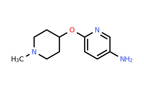 CAS 944401-79-0 | 6-[(1-methylpiperidin-4-yl)oxy]pyridin-3-amine