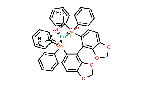 CAS 944450-48-0 | Diacetato[(R)-(+)-5,5'-bis(diphenylphosphino)-4,4'-bi-1,3-benzodioxole]ruthenium(II)