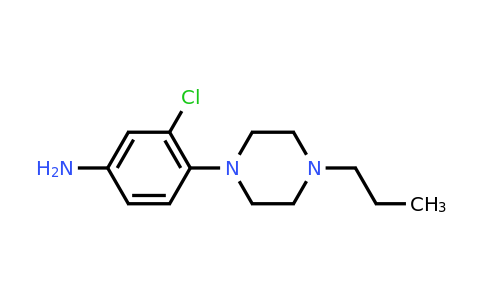 CAS 944532-71-2 | 3-chloro-4-(4-propylpiperazin-1-yl)aniline