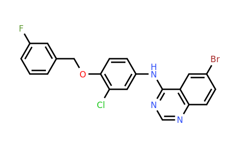 CAS 944549-41-1 | 6-bromo-N-{3-chloro-4-[(3-fluorophenyl)methoxy]phenyl}quinazolin-4-amine