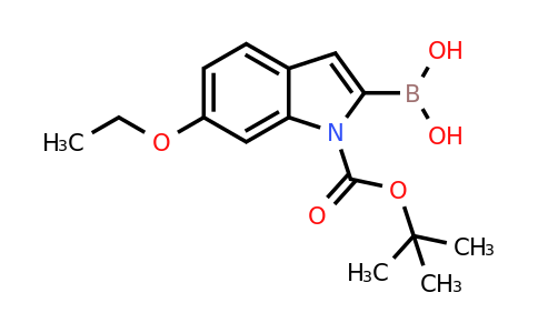 CAS 944562-81-6 | 2-borono-6-ethoxy-1H-indole-1-carboxylic acid-1-(1,1-dimethylethyl) ester