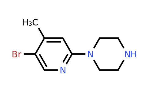 CAS 944582-93-8 | 5-Bromo-2-(piperazin-1-YL)-4-methylpyridine