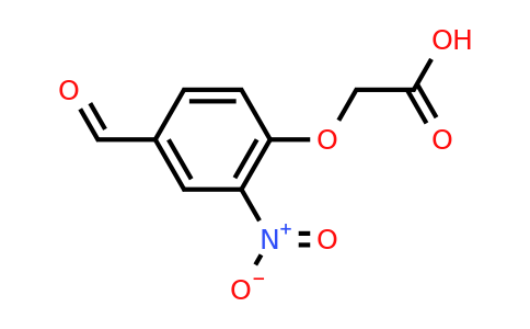 CAS 944677-75-2 | 2-(4-Formyl-2-nitrophenoxy)acetic acid