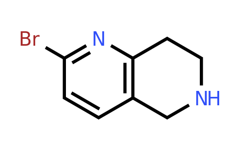CAS 944709-52-8 | 2-Bromo-5,6,7,8-tetrahydro-1,6-naphthyridine