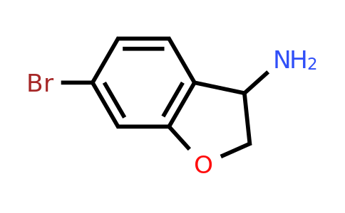CAS 944709-63-1 | 6-Bromo-2,3-dihydrobenzofuran-3-amine